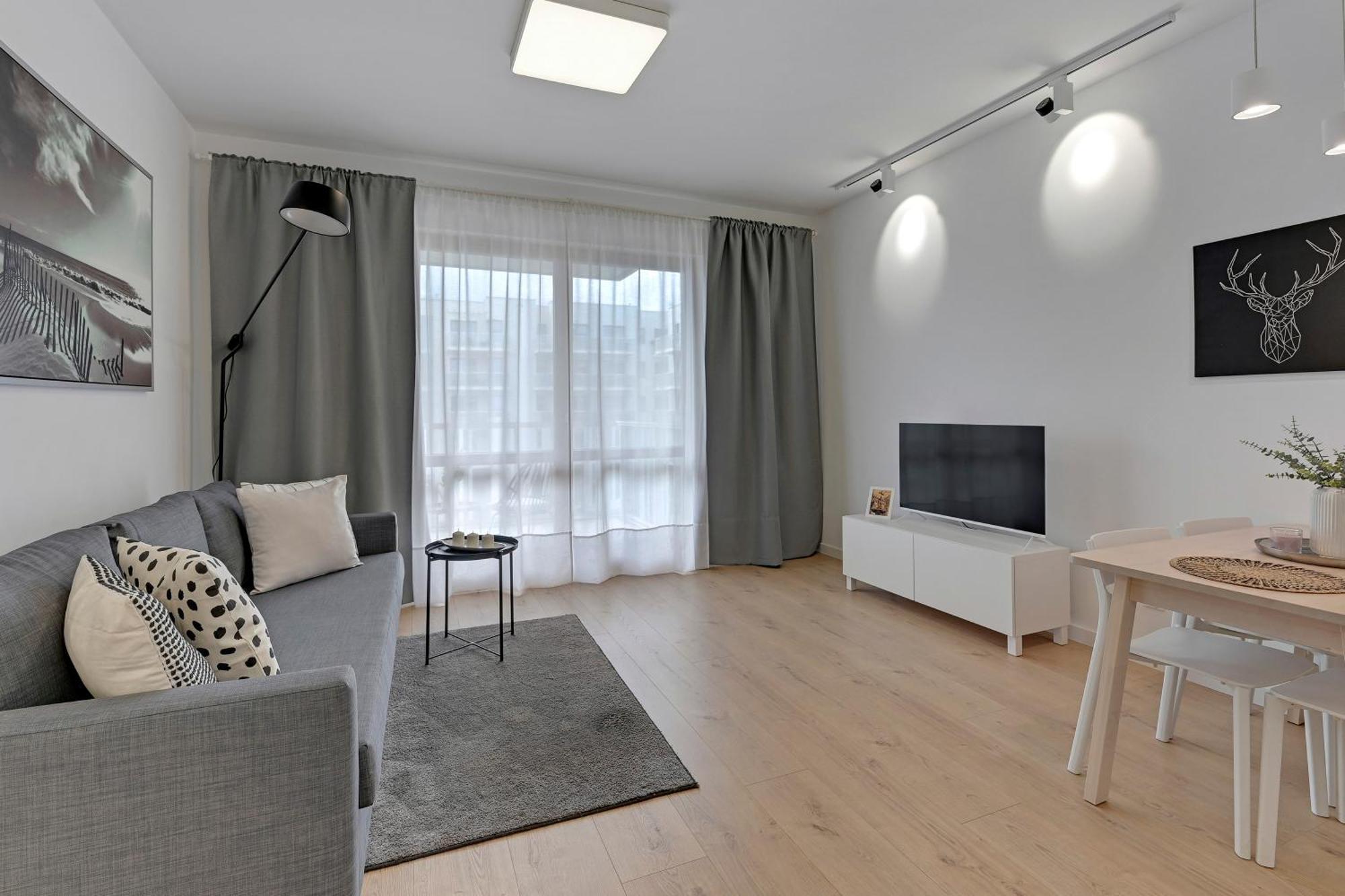 Mila Baltica Seaside, Sauna, Gym & Parking By Downtown Apartments Gdansk Exterior photo
